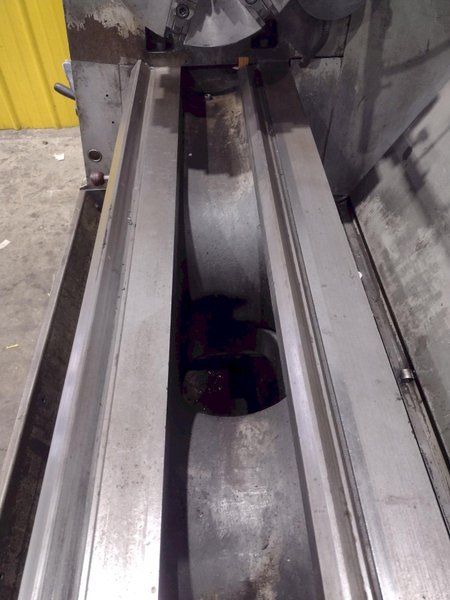 21" x 120" CLAUSING COLCHESTER MODEL #21 ENGINE LATHE 3.5" SPINDLE HOLE: YOBRO #24560