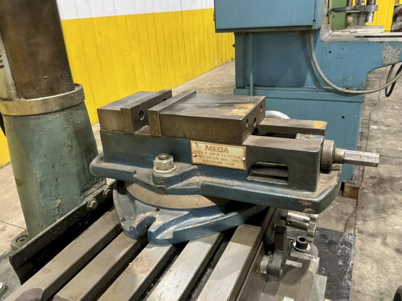 ENCO TABLE TOP SINGLE SPINDLE DRILL WITH TABLE VISE: YOBRO #26219