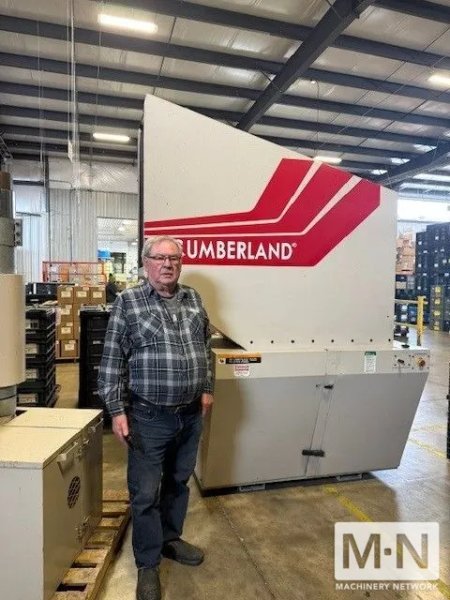 30 HP CUMBERLAND MODEL 1640X GRANULATOR MFG 2007