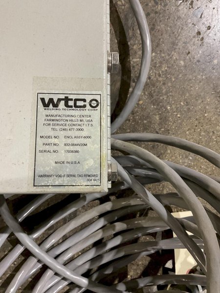 WTC 6041 964-2964 Weld Controller USED