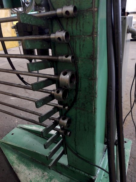 4-1/8" X 48" CARSON MODEL CHP-1H TUBE END PUNCH FORMING MACHINE: STOCK 17891