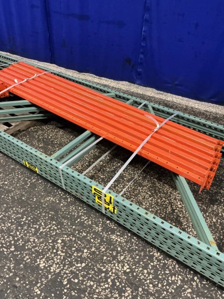 44” X 241”  Pallet Racking - Teardrop