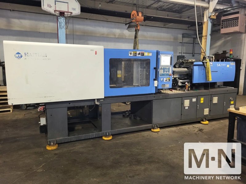 225 TON 16 OZ HAITIAN MODEL MA2000-700 INJECTION MOLDING MACHINE MFG 2009