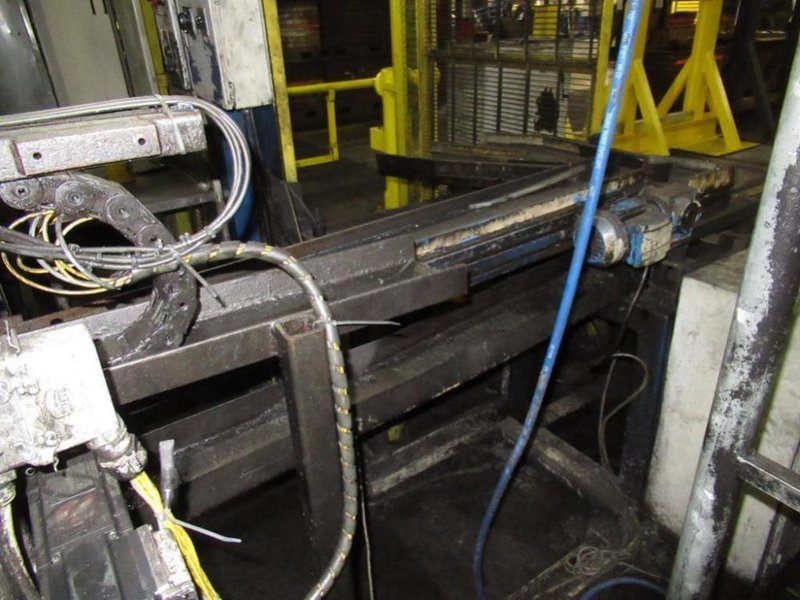 300 TON KIESSELBACH STRAIGHT SIDE HYDRAULIC PRESS: STOCK #12327