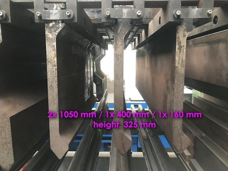 Haco - 500 ton x 4100 mm CNC heavy duty
