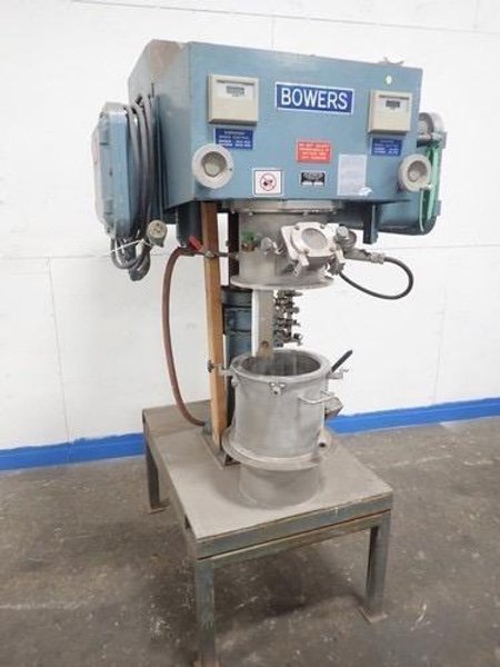 Bowers 10L Vacuum Orbital Shaft Mixer With Stainless Steel Jacketed Bowl