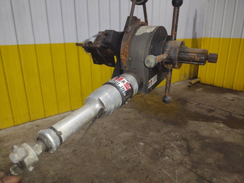 H&amp;S TOOL SMALL FIELD PIPE BEVELING MACHINE: YOBRO #24079