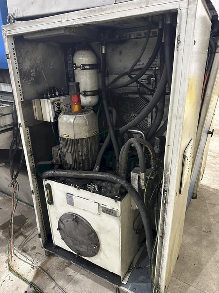 30" x 14 GA DALCOS MODEL #PXN-800 AUTOMATIC COIL HYDRAULIC PUNCHING MACHINE: STOCK #20332