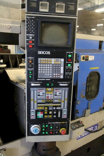 HITACHI NY15R-L HORIZONTAL CNC TURNING CENTER. STOCK # 0256024