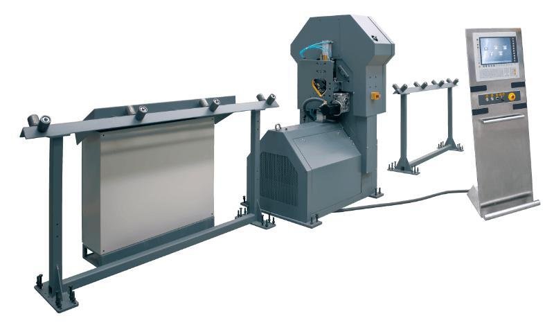 NEW GEKA GAMMA ROLLER 80/C2PL80 COMPLETELY AUTOMATED CNC SOLUTION FOR ANGLE PUNCHING AND SHEARING
