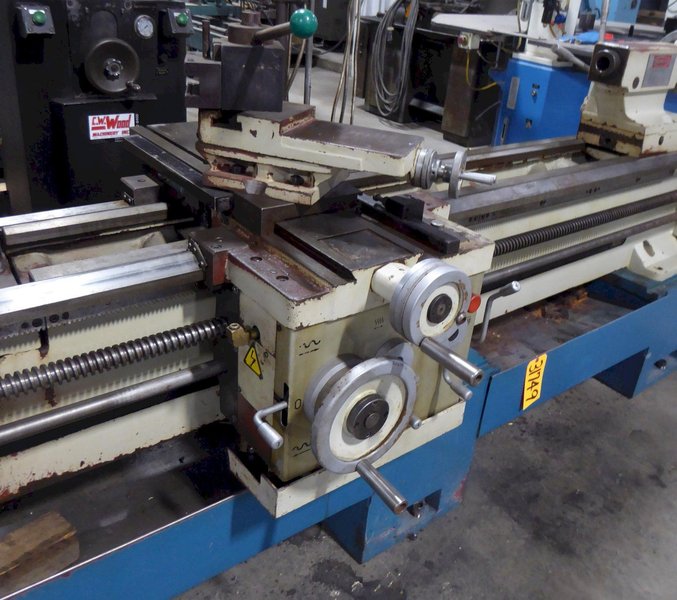 22"/31" x 80" Toolmex Lathe TUJ50M, Inch/mm, 3.5" Hole, 20-1600 RPM, DRO, 15 HP