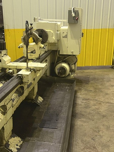 25” X 132” AMERICAN ZIP SHIFT ENGINE LATHE 2" HOLE: STOCK #16791