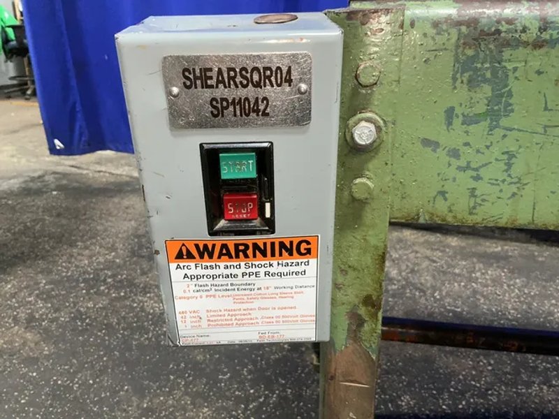 Di-acro  15” X 44”  Shear  - No. 36
