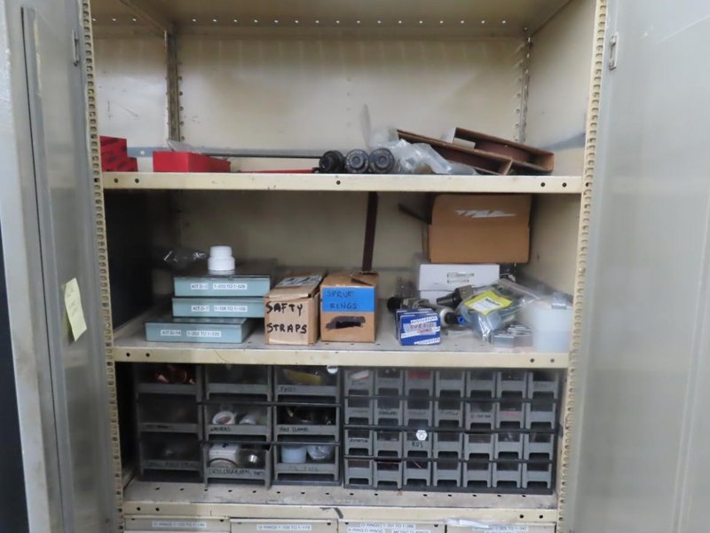 Cabinet 2 Door (2) with Contents- Auction Item