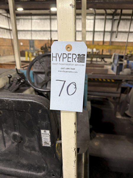 Tennant model 383 floor sweeper s/n 383-5005 not in service