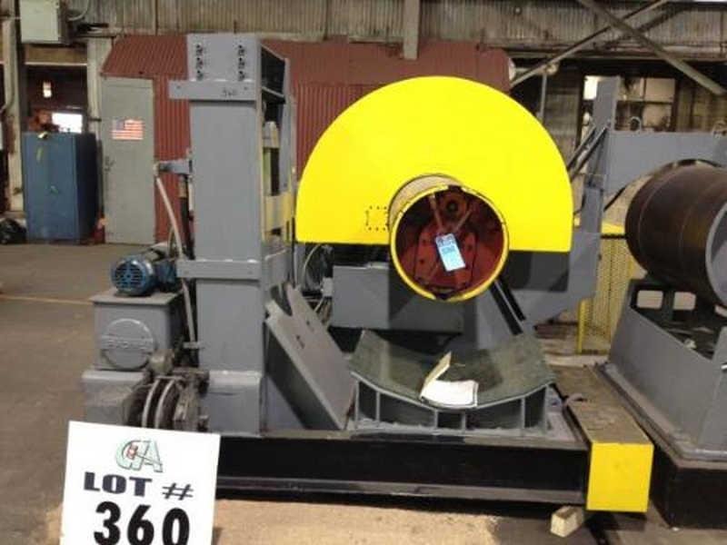 20,000# x 36" Herr Recoiler STOCK #2974