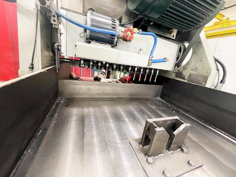 4’ x 26’ multi spindle CNC Gantry Drilling Machine