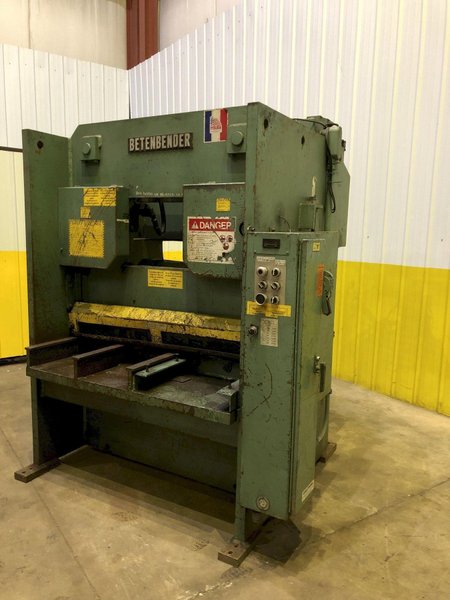 4" X 1/2" (1200mm x 12.7mm) BETENBENDER HYDRAULIC  SHEAR: Stock 14114
