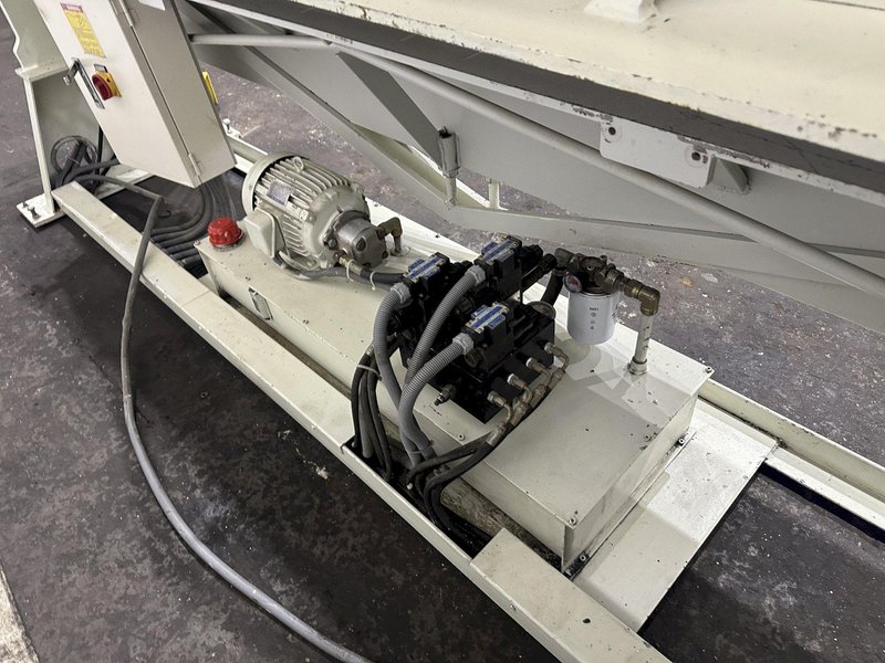 10' X 14 GA BIRMINGHAM HYDRAULIC BOX &amp; PAN FINGER BRAKE: STOCK #77932