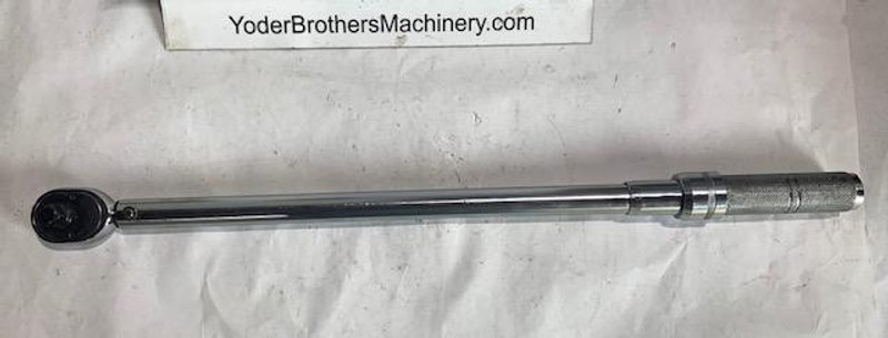 PARAMOUNT 1/2" DRIVE MICROMETER TORQUE WRENCH 50 TO 250 FT/LB PAR-SARO250-FT STOCK #15181