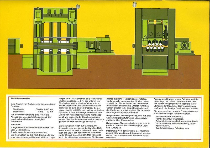 Arku/Kohler - part straightener 2000 x 40 mm CNC