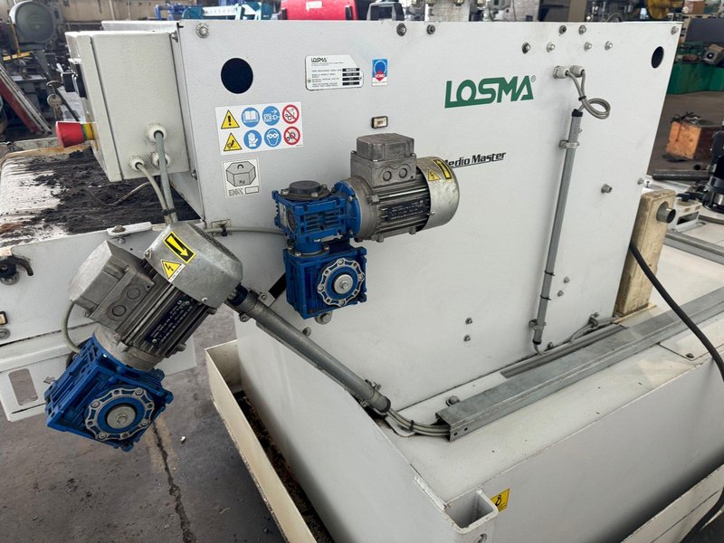 24" LOSMA MASTER MEDI-600 PAPER BAND COOLANT FILTRATION SYSTEM. (NEW IN 2013) STOCK # 0685224