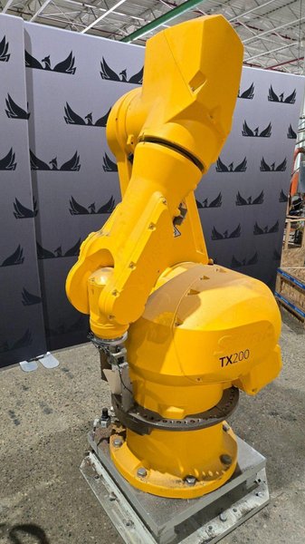 STAUBLI TX200 / CS8C TX200 ROBOT ARM AND CABINET USED