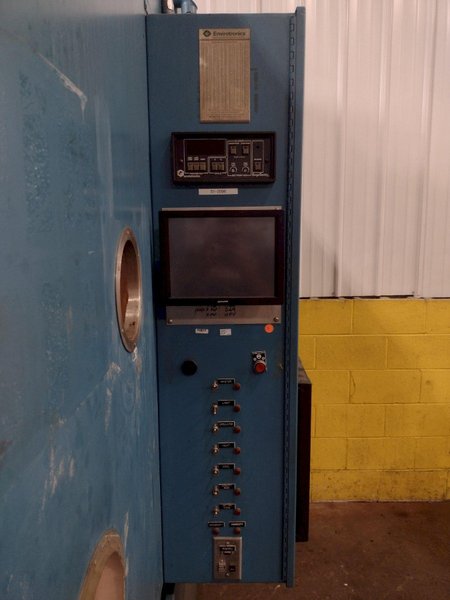 -60 TO 177 DEGREE X 96" X 54" X 48" ENVIROTRONICS TESTING CHAMBER WITH HUMIDITY CONTROL: STOCK #17109