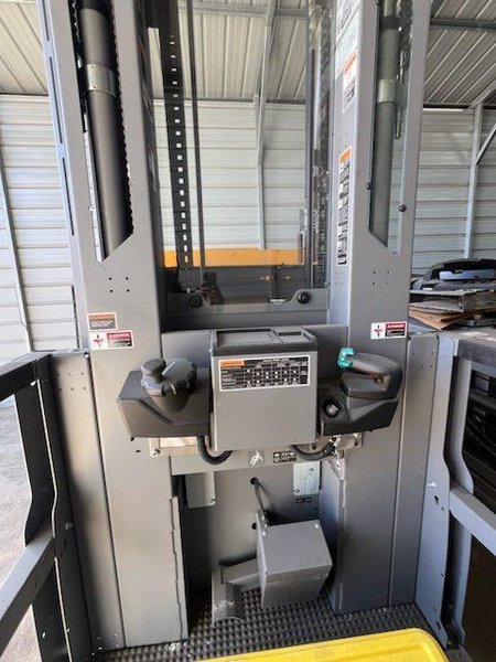 Jungheinrich EKS414s 48V Electric High-Level Order Picker Forklift, 2020 – 3,000 LB Capacity – Very Narrow Aisle (VNA) Warehouse Lift