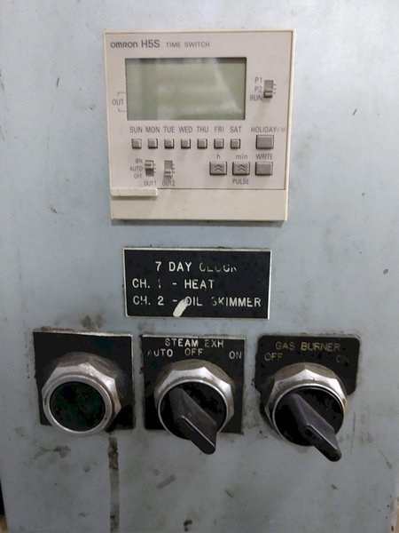 50" X 60" BETTER ENGINEERING MODEL F5000-LXP ROTARY TABLE PARTS WASHER #3362