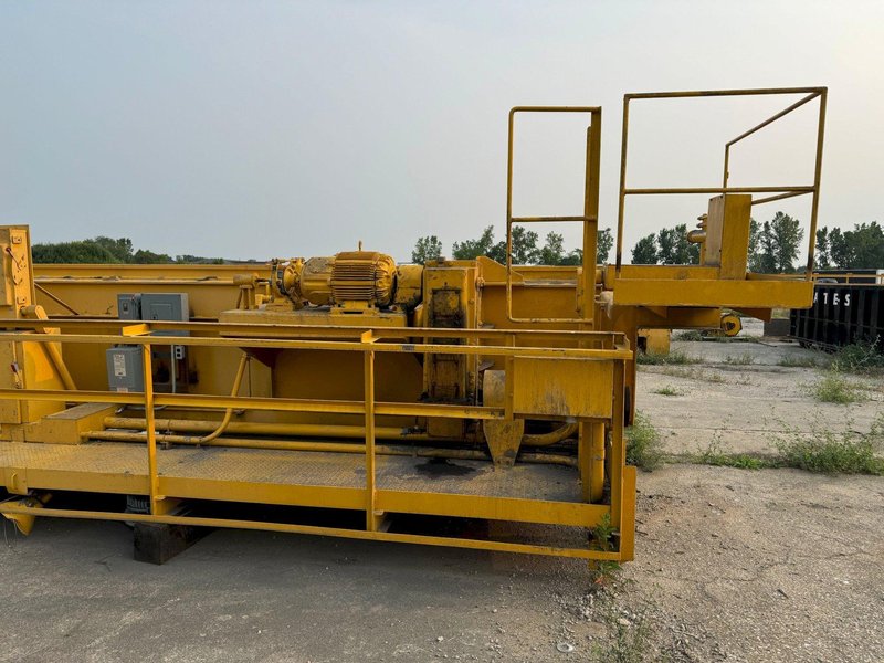 75 TON X 57' SPAN CRANE MFG OVERHEAD BRIDGE CRANE. STOCK  # 0790324