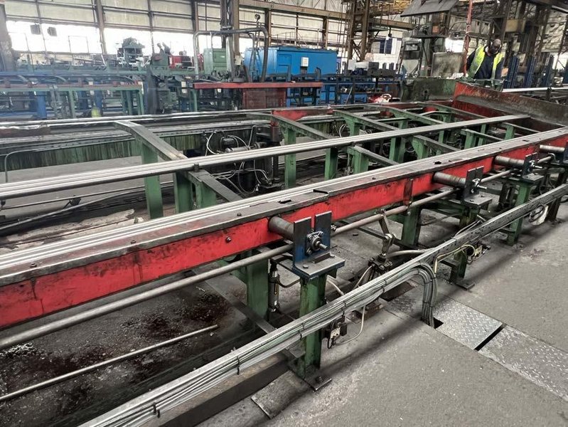 40 TON SAMUEL PLATT/BRONX SINGLE DIE DRAW BENCH LINE (14725)