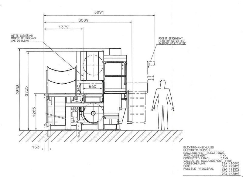 Kasto - 360 mm thickness