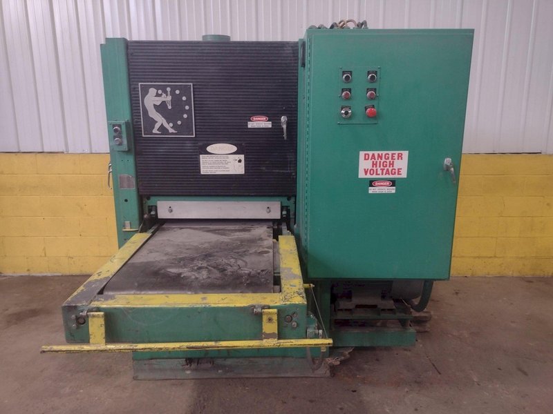 25" X 40 HP TIMESAVER MODEL #325-1 SINGLE DRUM BELT GRINDER &amp; SANDER: LOT #15796