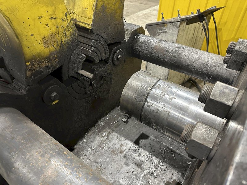 200 TON (2-3/8" TO 9-5/8") DIAMETER TRUE GRIT MODEL CT200 HYDRAULIC TUBE &amp; PIPE PUSH POINTER / END FORMER/ SWAGING PRESS: STOCK #22399