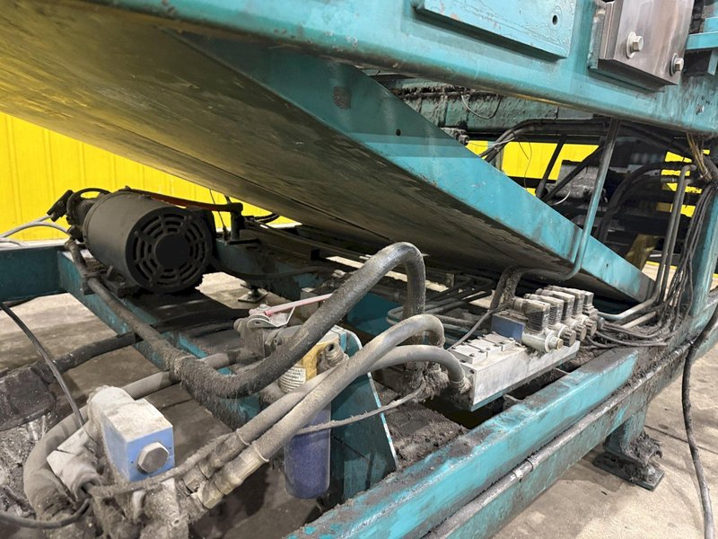 60" x 16 GAUGE IOWA PRECISION MODEL #GAF60-6 COIL SLEAR (SLITTING &amp; CUT-TO-LENGTH) LINE, WITH UNCOILERS &amp; SIDE PUNCHING / NOTCHING: YOBRO #24552