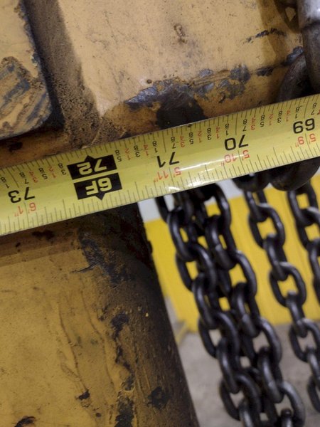 7,000 LBS (3.5 TON) X 70" X 63" MODEL FC JS-70 CALDWELL FORKLIFT CLIP-ON BOOM: STOCK #23563