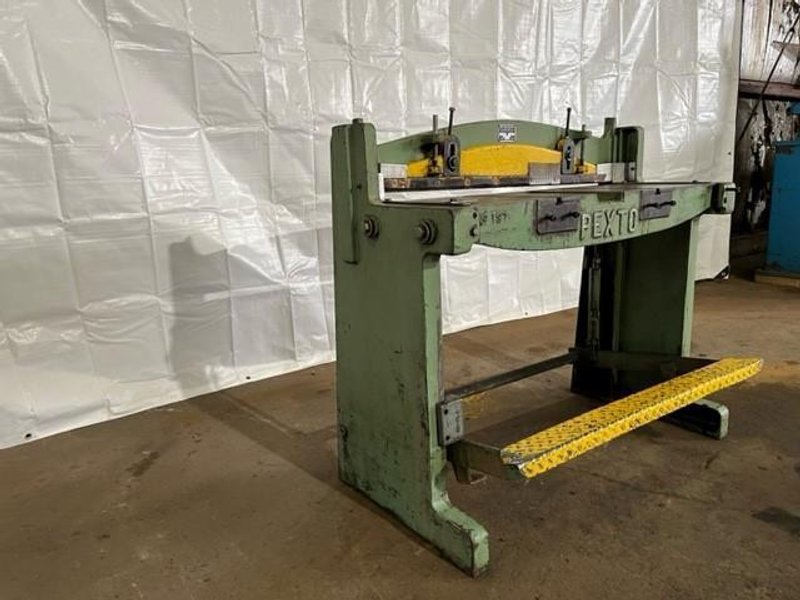 37" x 16 GAUGE PEXTO PECK, STOW &amp; WILCOX FOOT SHEAR #3350