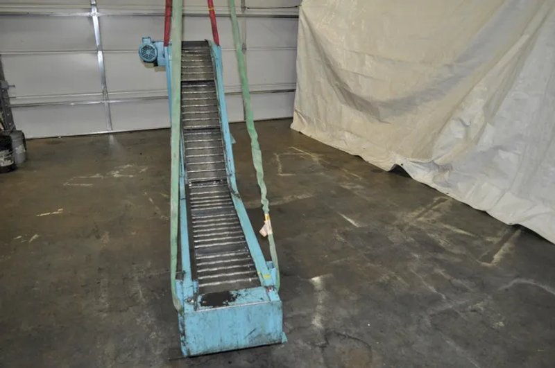PRAB 11.5" X 10' PRAB SCRAP CONVEYOR, STOCK# 14173J