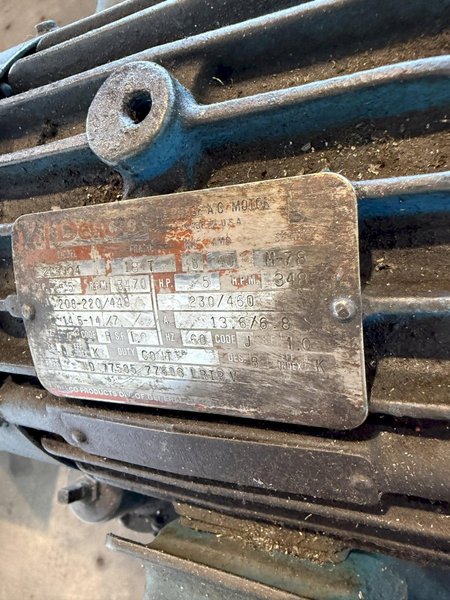 5-HP SEALED POWER MODEL 40-3688 SUMP SUCKER. STOCK #0982426