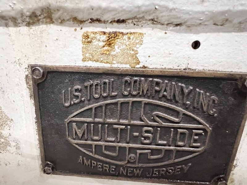 5/16" US BAIRD MODEL #33 MULTISLIDE 4 SLIDE  LONG STROKE WIRE FORMER, TOOLED FOR SOD STAPLES: STOCK #21074