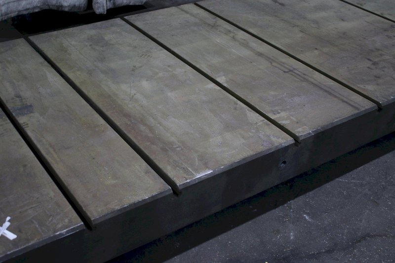 12' X 4' X 7" T SLOTTED BOLSTER PLATE: STOCK #75865