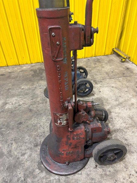 (2) 100 TON DUFF NORTON MODEL #144-CMJ AIR MOTOR JACKS, 30" LIFT: YOBRO #24190