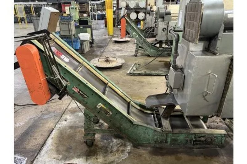 ROACH 10" WIDE BELT CONVEYOR, STOCK # 14372J