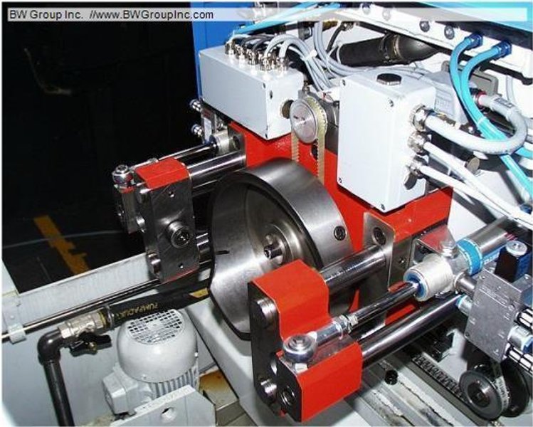 Wafios Umformtechnik - Nutap Model MAS-33F (33mm) High Precision High Speed Two Spindle Automatic Nut Tapper