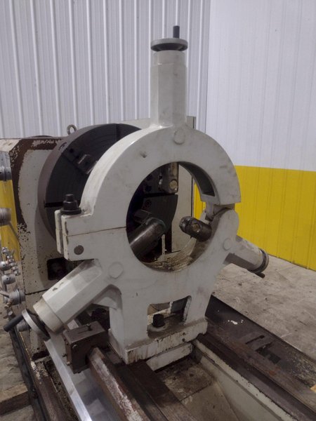 40" X 120" WILLIS MODEL #PA4010030 HOLLOW SPINDLE ENGINE LATHE, 10" HOLE, MAMMOTH SERIES, NEW 2009: STOCK #22267