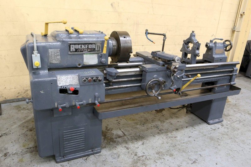 16-1/2" X 54" ROCKFORD ENGINE LATHE: STOCK #70136