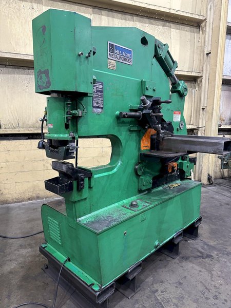 105 TON HILL ACME HYDRAULIC IRONWORKER: STOCK #79311