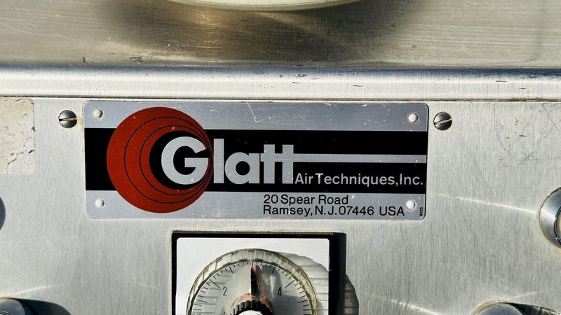 Glatt Air Techniques  |  UNIGLATT Fluid Bed Dryer  |  Size 6