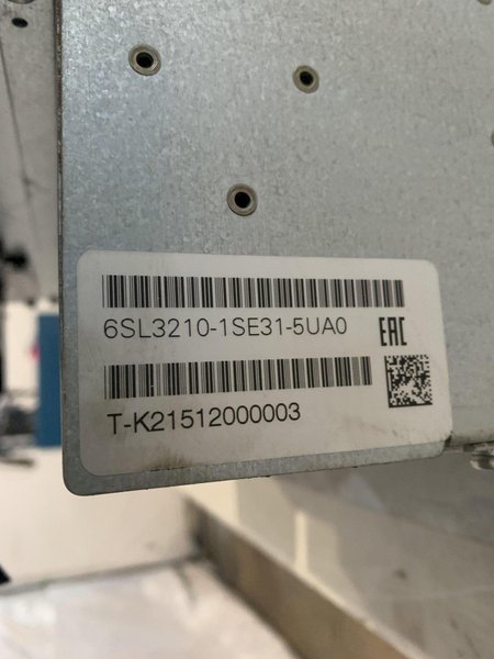 SIEMENS SINAMICS POWER MODULE 340. STOCK # 0152324